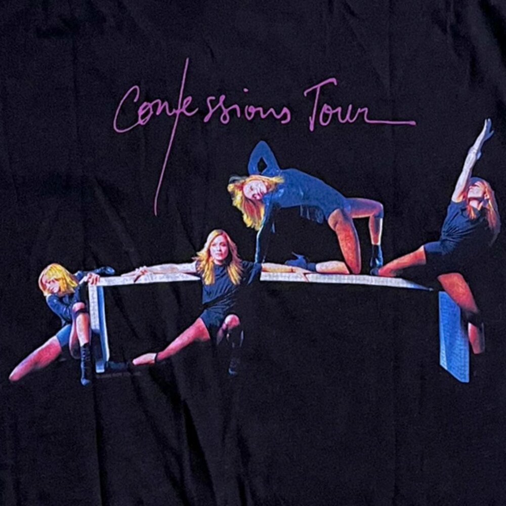 Vintage Madonna 2006 "Confessions Tour" Dance Moves Fashion Top - Picture 4 of 6